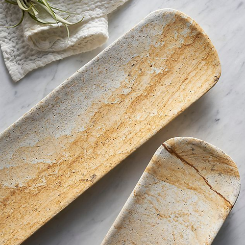 Marble & Brass Architectural Trays